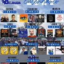 Calendario Bocanada Tours