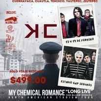 My Chemical Romance viaje Bocanada